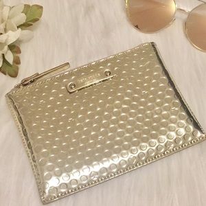 ♠️👑 kate spade gold mini clutch♠️👑
